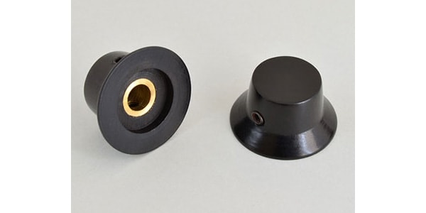 MONTREUX / Ebony Top Hat knob set (2) ver.2[8675]