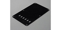 MONTREUX / USA Tremolo backplate BLACK 1PLY 1.6mm [8745]