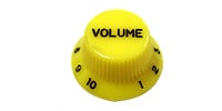 MONTREUX Strat Volume Knob Metric Yellow [8789]