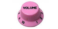 MONTREUX Strat Volume Knob Metric Pink [8790]