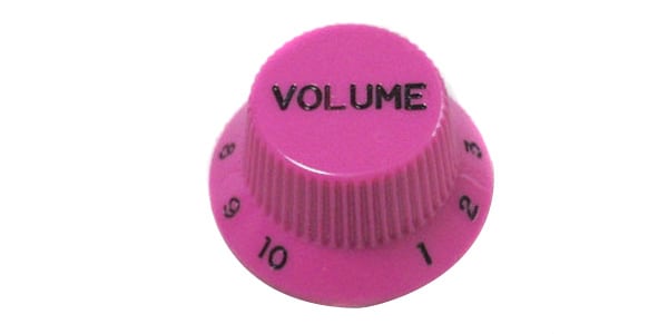 MONTREUX/Strat Volume Knob Metric Hot Pink [8791]