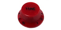 MONTREUX Strat Tone Knob Metric Red [8798]