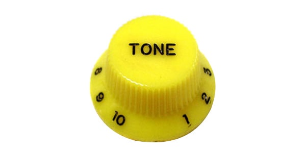 MONTREUX/Strat Tone Knob Metric Yellow [8801]