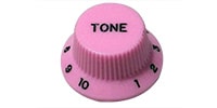 MONTREUX Strat Tone Knob Metric Pink [8802]