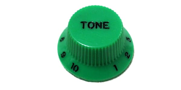 MONTREUX/Strat Tone Knob Inch Green [8805]