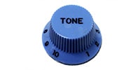 MONTREUX Strat Tone Knob Inch Blue [8806]