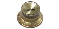 MONTREUX Metric Reflector Knob Volume Gold (Gold Top)