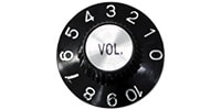 MONTREUX / Metric Sombrero Knob Volume Silver [8863]