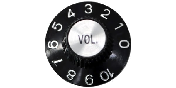 MONTREUX / Metric Sombrero Knob Volume Silver [8863]