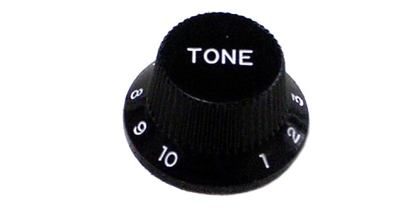 MONTREUX/Strat Tone Knob Metric BK [8866]