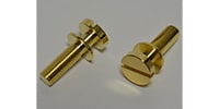 MONTREUX Metric studs set for Montreux custom wrap around bridge Gold