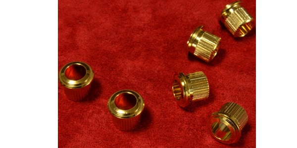 MONTREUX/The Clone Tuner Bushing set for 59 LP (6) Gold [9233]