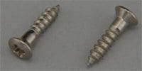 MONTREUX / JPN Pickguard Screw Vintage Nickel (12)
