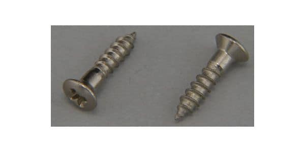 MONTREUX/JPN Pickguard Screw Vintage Nickel (12)