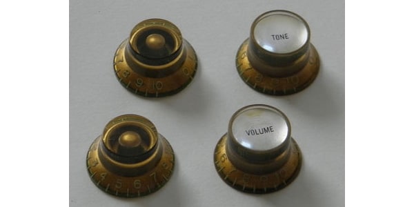 MONTREUX/Greenie knob set relic (4) [9401]