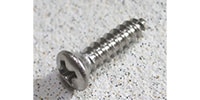 MONTREUX Pickguard screws Fender style inch Stainless (20) [966]