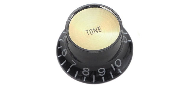 MONTREUX / Inch Reflector Knob Tone Black (Gold Top) [9688]