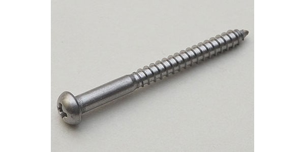 MONTREUX / Inch Bass Pickup Mounting Screw (8) Stainless [9694]