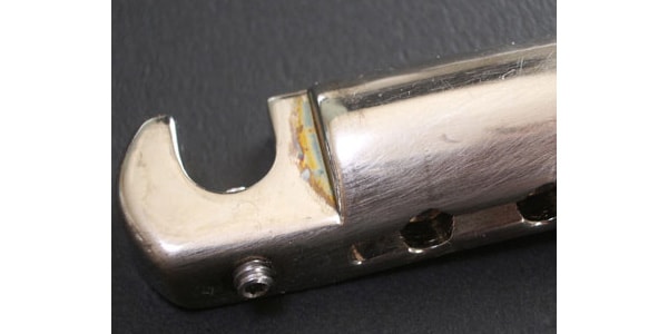 Aluminum Wrap-around Tailpiece relic [991]