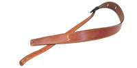 MOODY STRAPS Leather&amp;Leather2.5&quot; Long Amber/Tobacco