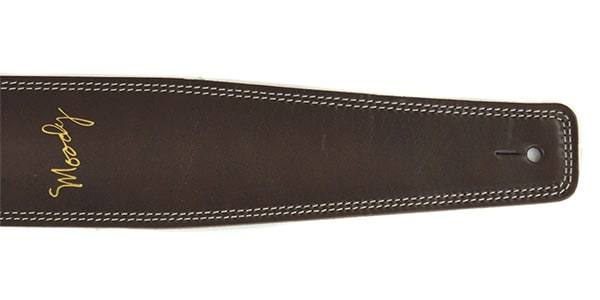 MOODY STRAPS / Leather&Leather2.5" Standard Brown / Cream画像3