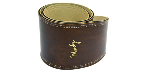 MOODY STRAPS ( ムーディーストラップ ) / Leather&Leather 4" Standard Light Brown/Cream画像4