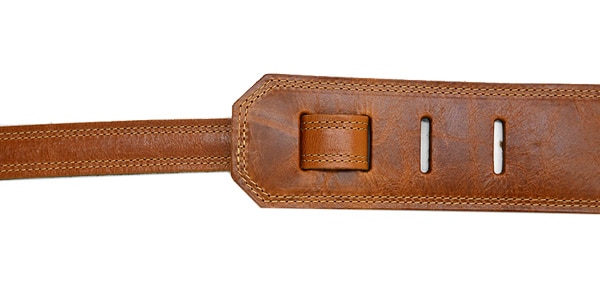 MOODY STRAPS ( ムーディーストラップ ) / Leather&Suede 2.5" Standard Amber/Tobacco画像3