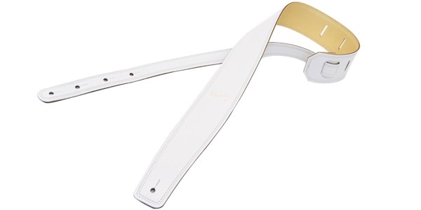 MOODY STRAPS ( ムーディーストラップ )  / Leather&Leather2.5" Long White/Cream