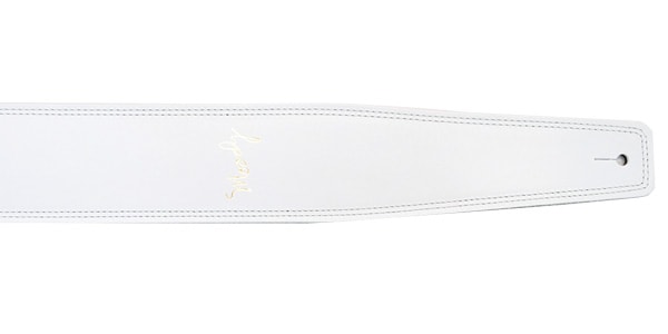 MOODY STRAPS ( ムーディーストラップ )  / Leather&Leather2.5" Long White/Cream画像2