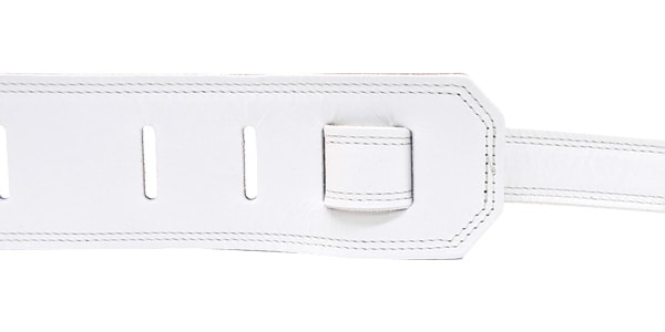 MOODY STRAPS ( ムーディーストラップ )  / Leather&Leather2.5" Long White/Cream画像3