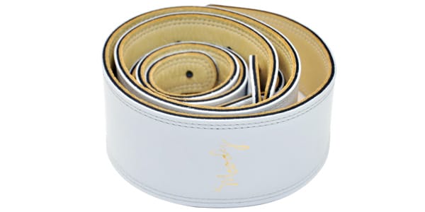MOODY STRAPS ( ムーディーストラップ )  / Leather&Leather2.5" Long White/Cream画像4