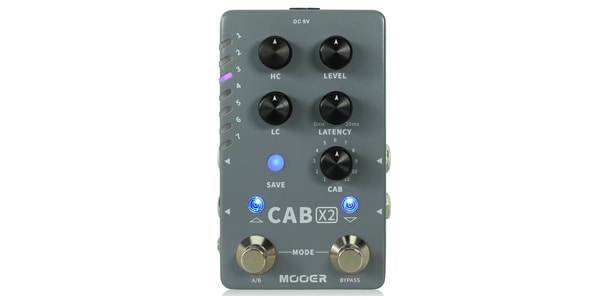 Mooer cab x2 IRステレオキャビネットシミュレーター