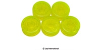 MOOER Footswitch Hat Yellow Green FT-YG (5pcs)