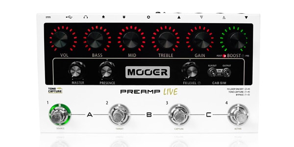 Mooer ムーア Preamp Live プリアンプライブ　エフェクター