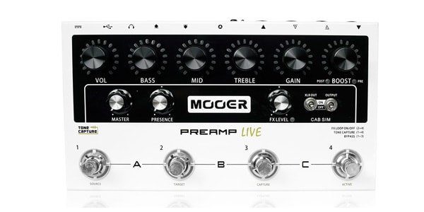 Mooer ムーア Preamp Live プリアンプライブ　エフェクター