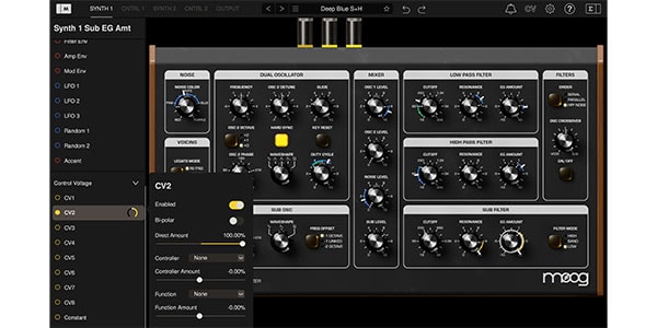 MOOG / 	mariana (Bass Synthesizer) Download delivery画像2