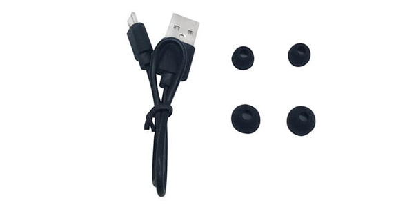 movio / M203TWSBK 完全ワイヤレスイヤホン ブラック画像3