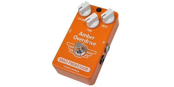 Amber Overdrive Hand Wired