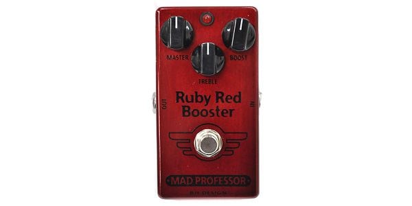 エフェクター　mad professor ruby red booster