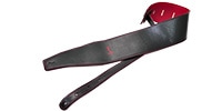 MOODY STRAPS Leather&amp;Leather4&quot; Long Black/Red