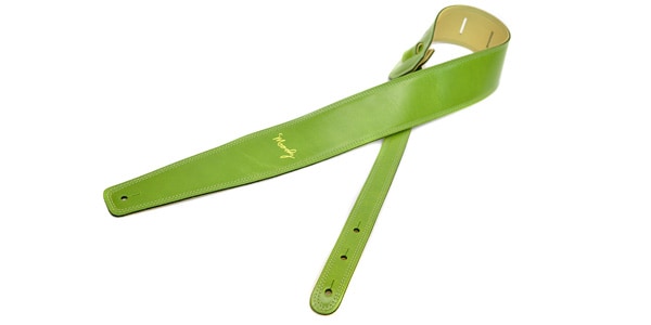 MOODY STRAPS / Leather&Leather2.5"" Standard Kiwi/Cream