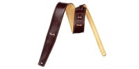 MOODY STRAPS Leather&amp;Leather2.5&quot; Standard Brown/Cream