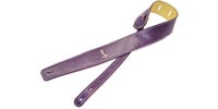 MOODY STRAPS Leather&amp;Leather2.5&quot; Standard Purple/Cream