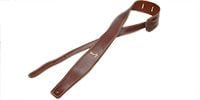 MOODY STRAPS Leather&amp;Leather2.5&quot; Long Mahogany/Tobacco