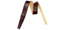 MOODY STRAPS Leather&amp;Suede2.5&quot; Standard BrownCream