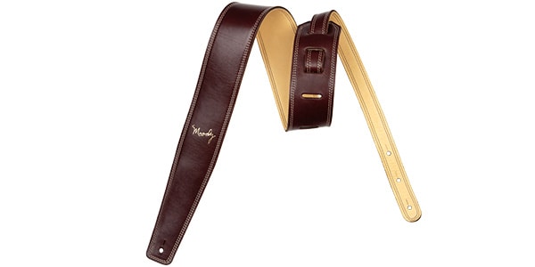 MOODY STRAPS / Leather＆Suede 2.5 Extra Long Brown / Cream