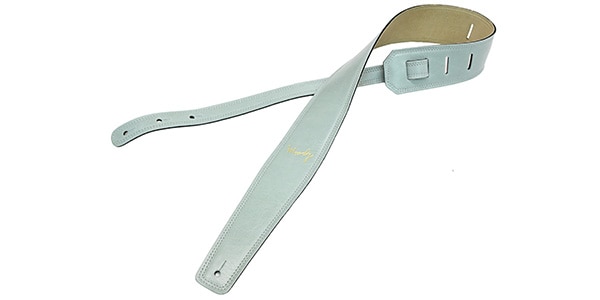 MOODY STRAPS ( ムーディーストラップ ) / Leather&Suede 2.5" Standard Light Green/Cream画像2