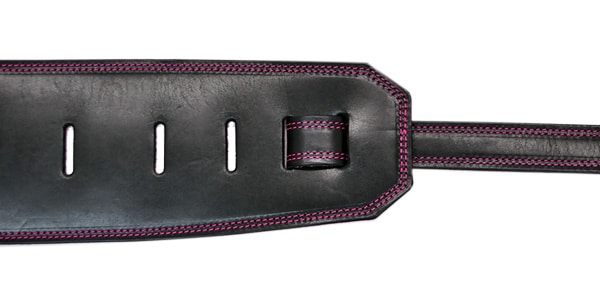 MOODY STRAPS ( ムーディーストラップ )  / Leather&Suede4" Standard Black/Pink画像3