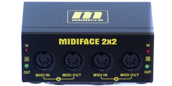 MIDITECH ( ミディテック )  / MF2X2 MIDIインターフェイス