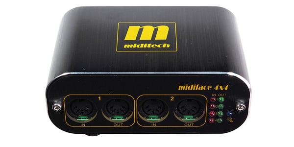 MIDITECH ミディテック MF4X4 MIDIインターフェイス 送料無料 サウンドハウス